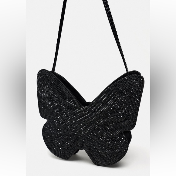 ZARA BUTTERFLY SHOULDER BAG